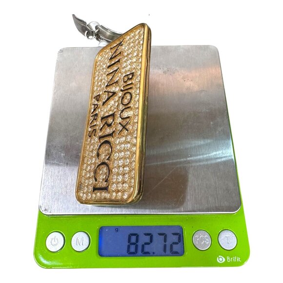 Vintage advertising Nina Ricci bijoux store display excellent condition 3.5" - Picture 5 of 5